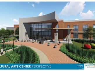 Front elevation of Stockbridge Cultural Arts Center (TSW photo)