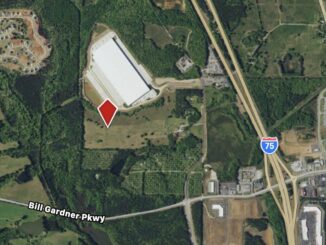 Map showing location of ClayCo Building 600 (LoopNet map)