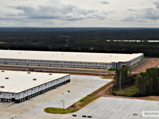 Aerial photo of Locust Grove industrial space (staff photo)