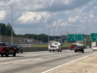 Photo of I-75 North at I-675 (Georgia DOT photo)