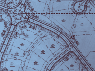 Site plan excerpt for Southern Hills subdivision (Falcon Design photo)