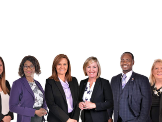Photo of Henry County Schools board members and Superintendent in January 2021 (Henry County Schools photo)