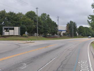 StreetView photo of SR 155 at Greenwood Industrial (Google photo)