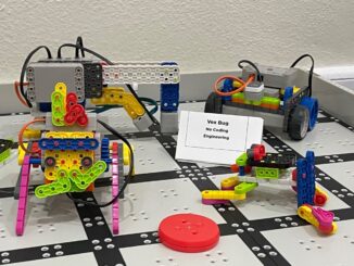 Photo of elementary school grades 3-5 robotics equipment (special photo).