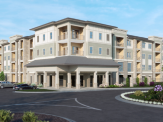 Concept rendering for Jodeco Road apartments (Geheber Lewis Associates photo).