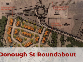 Concept photo for McDonough Street Roundabout (Hampton / Marty Meeks photo).