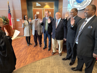 Photo shows the Henry County Water Authority board members for 2025-2026 (HCWA photo).