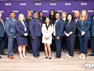 Group photo shows the inaugural board members for the Henry County Schools Foundation (Henry County Schools photo).
