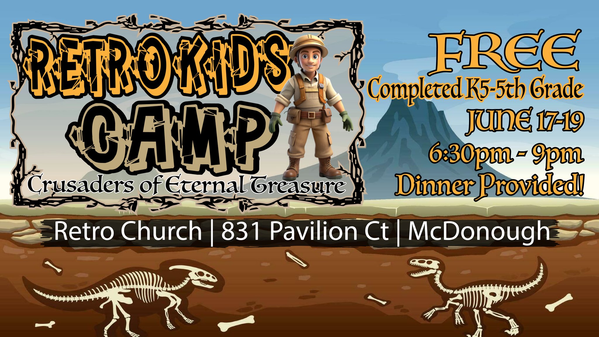 RETRO KIDS’ CAMP