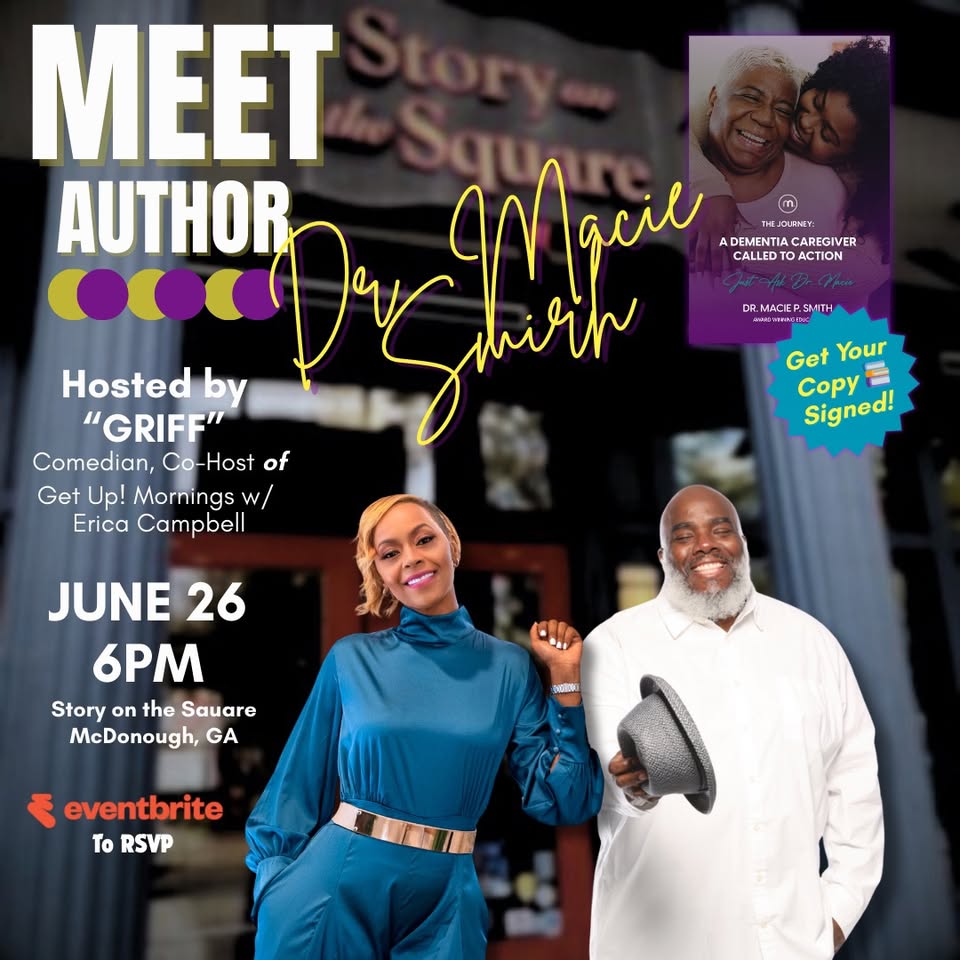 An Evening w/ Dr. Macie P. Smith (Atlanta): Empowering Dementia Caregivers