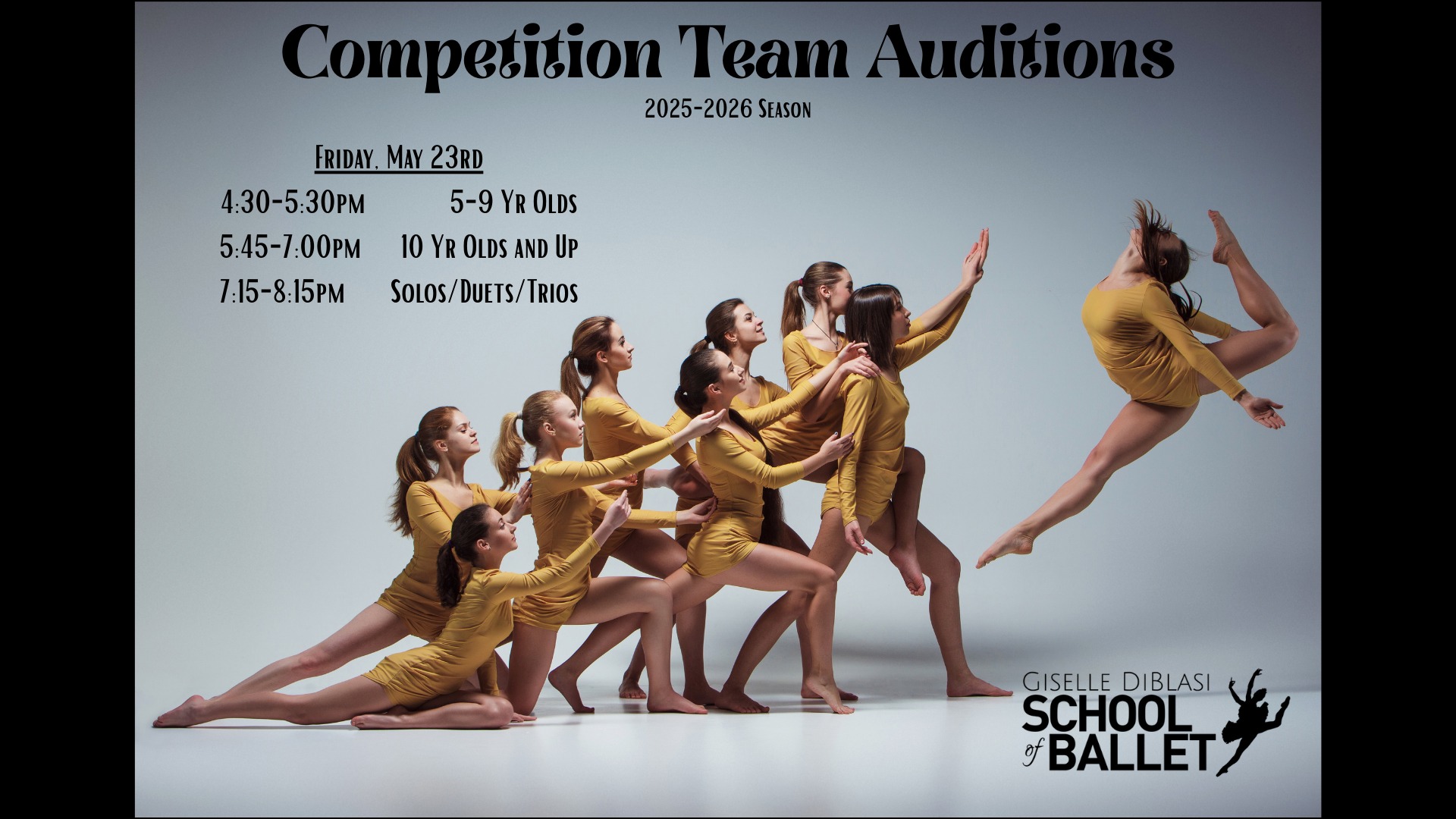 Competition Team Auditions
