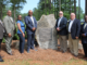 Image shows the Henry County Water Authority board, General Manager Tony Carnell and former General Manager Lindy Farmer at the Farmer Reservoir dedication in May 2025 (HCWA photo).