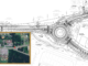 Construction plan shows a new roundabout at McDonough Street and Hampton-Locust Grove Road in Hampton (city document).