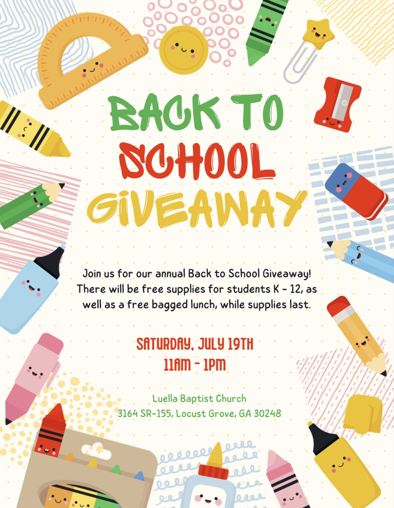 Back to School Giveaway