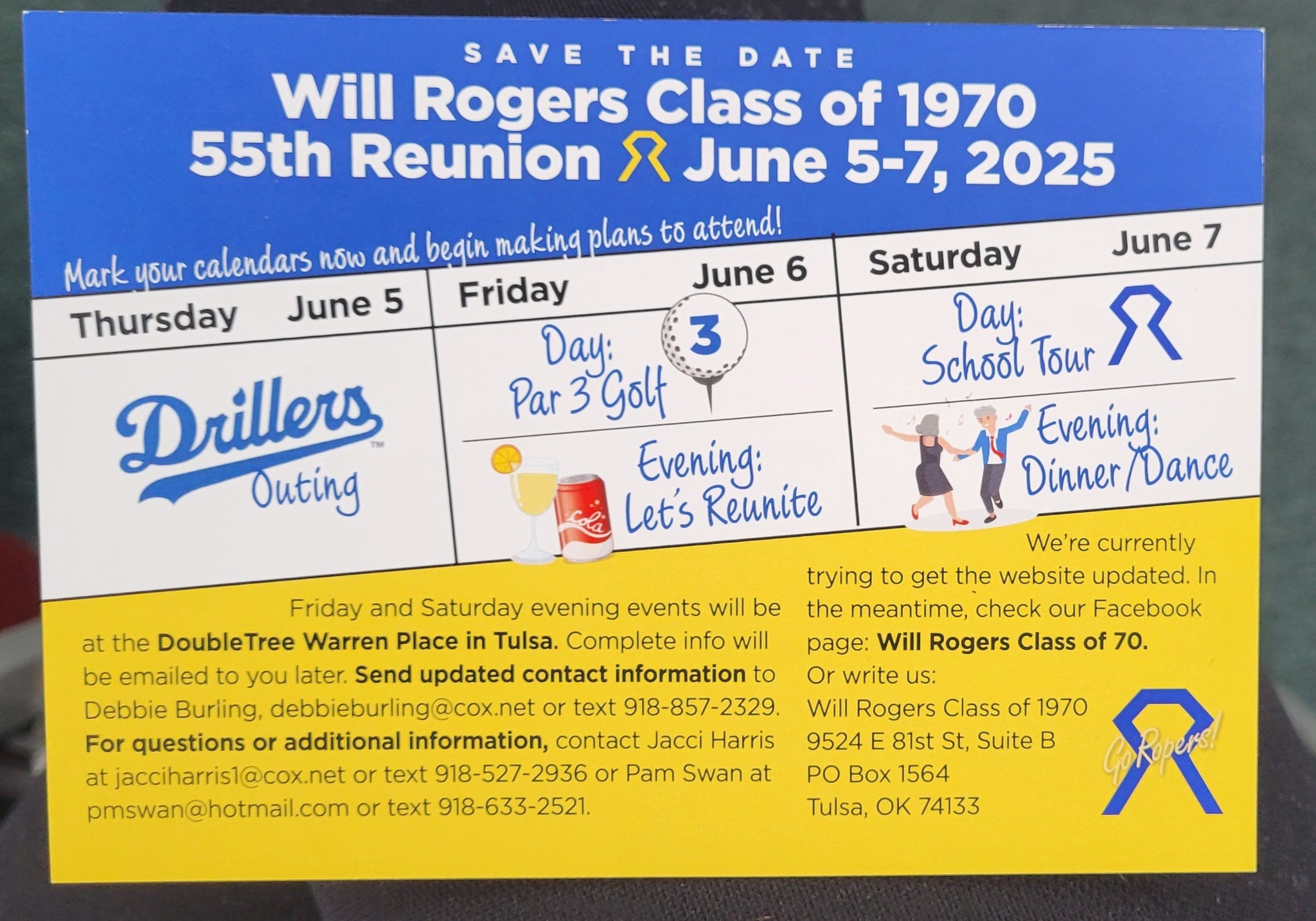 class of 1970 55th Reunion