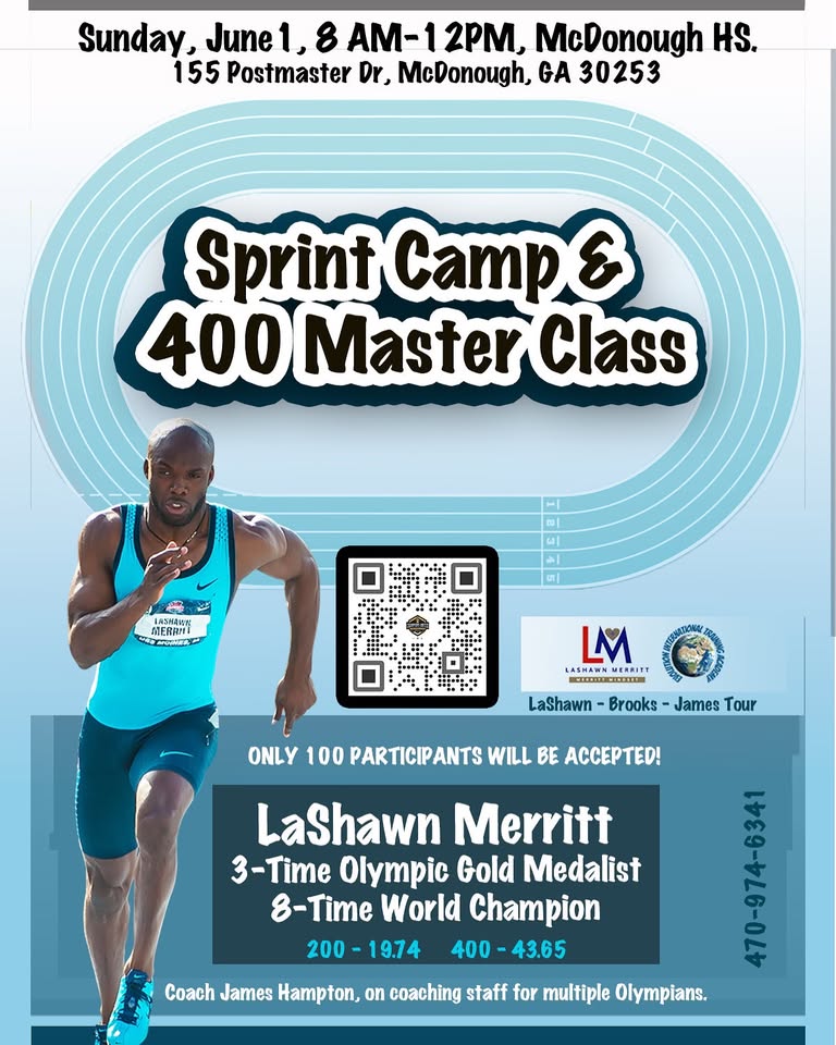 Sprint Camp and 400M Masterclass
