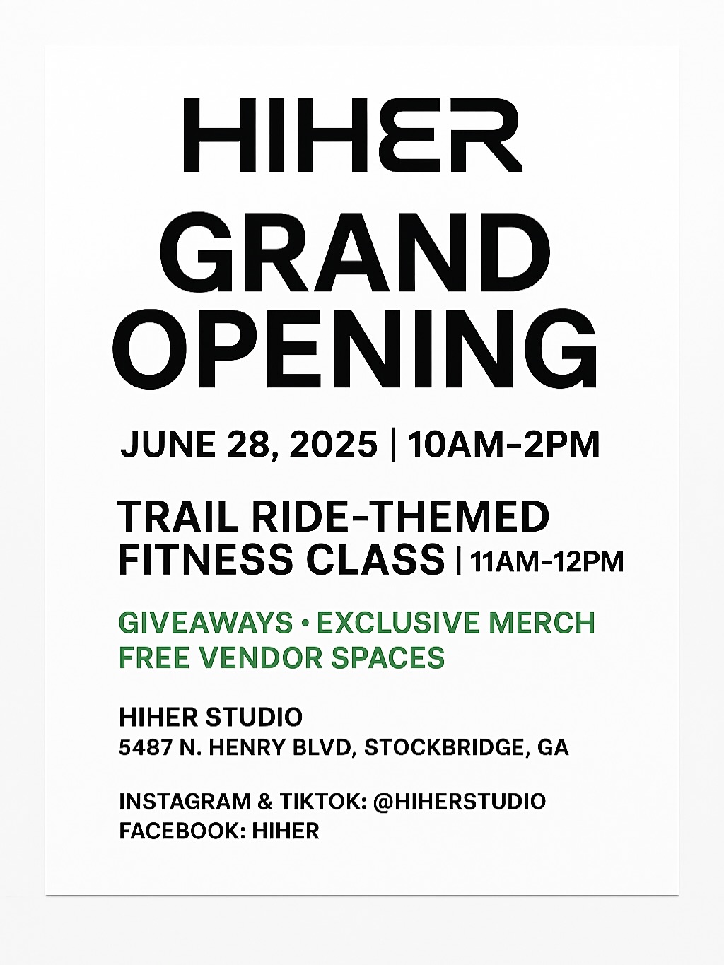 HiHer Grand Opening