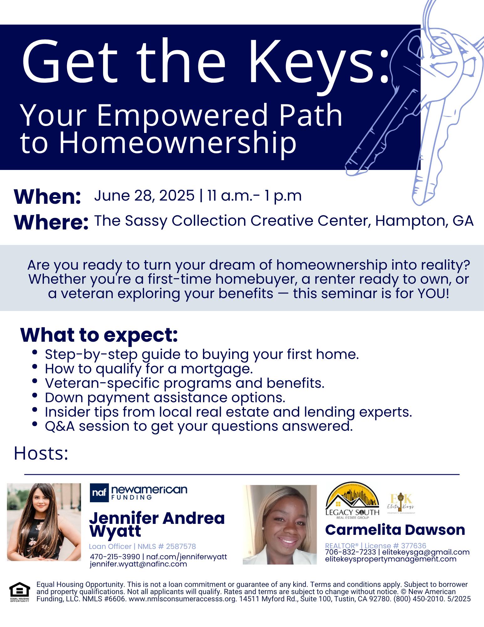 Get the Keys: Your Empowered Path to Homeownership