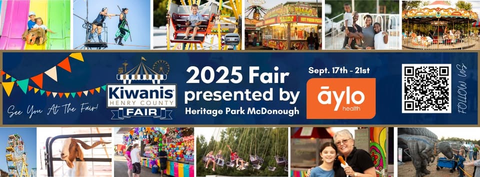 2025 Kiwanis Henry County Fair | Heritage Park McDonough | Sept 17-21st