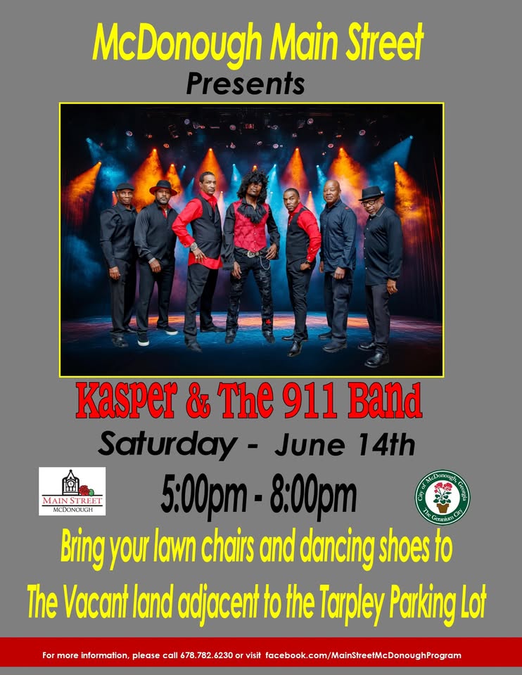 Music In the Vacant Land adjacent to the Tarpley Parking Lot – Temporary New Location