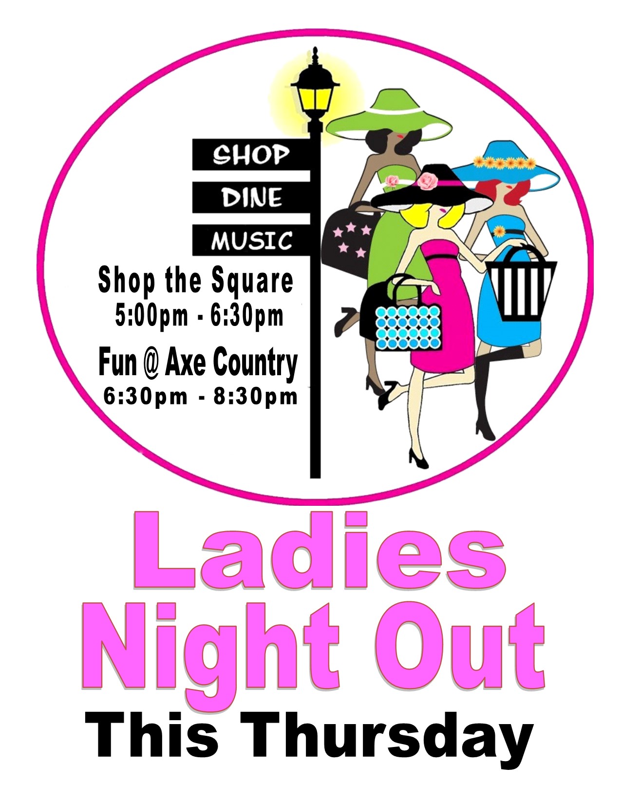 Ladies Night Out – Around the Square