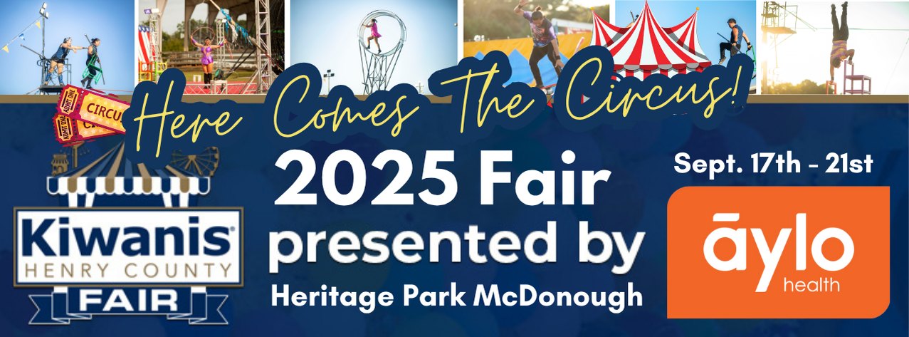 CIRCUS | Kiwanis Henry Fair | MULTIPLE TIMES – Free with Admission To The Fair!