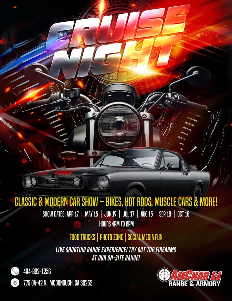Cruise Night at Amchar Range and Armory