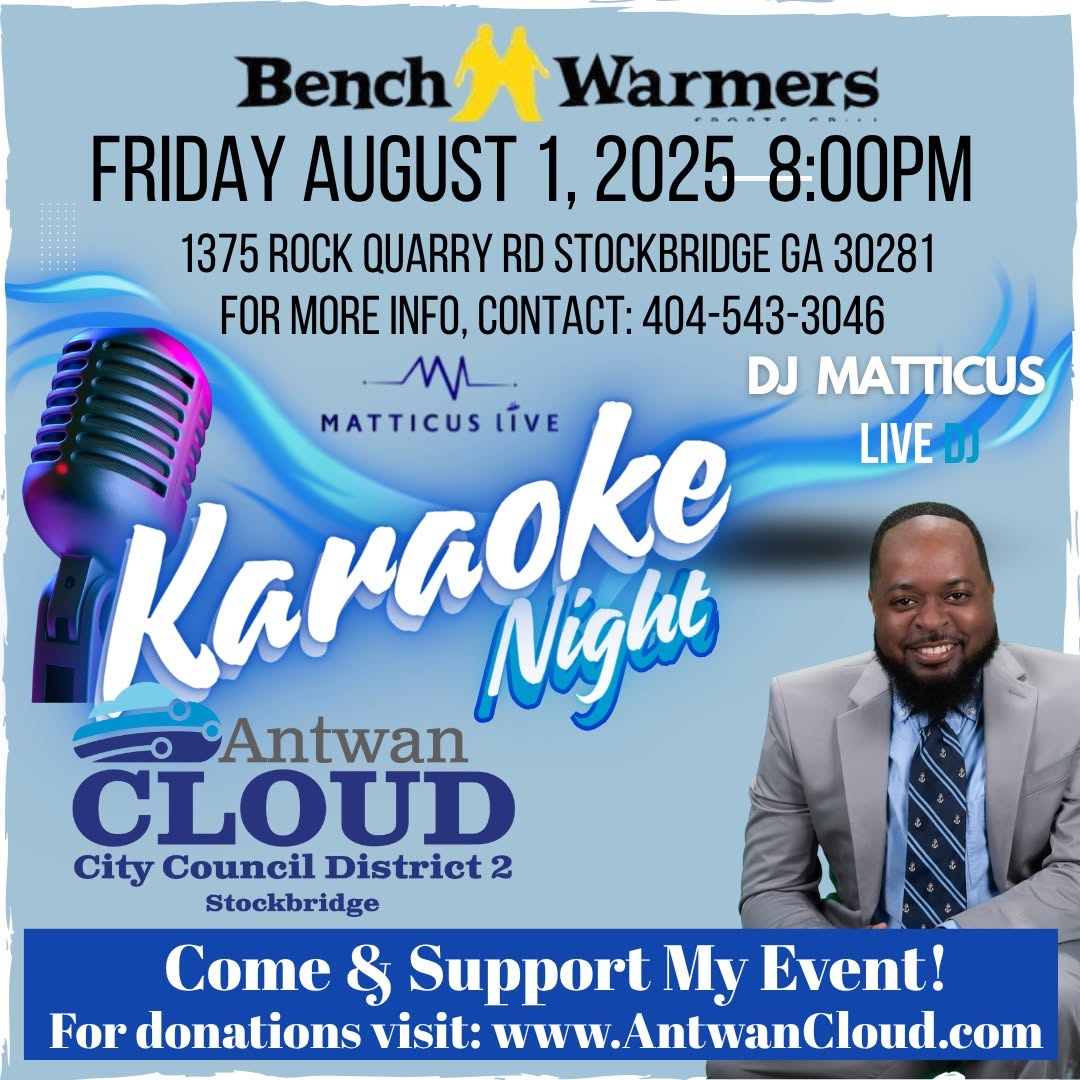 Karaoke Night with Antwan Cloud