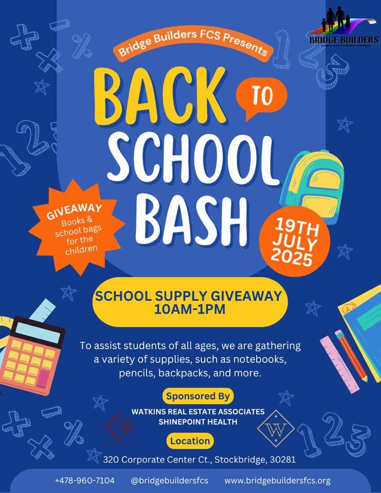 Back to school bash
